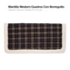 MANTILLA WESTERN CUADROS L980302-B -