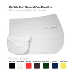 MANTILLA USO GENERAL BOLSILLOS 50101CCAP - Color: Blanco