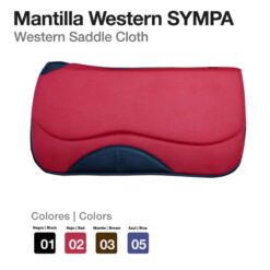 MANTILLA WESTERN SYMPA BURIONI - Color: Negro