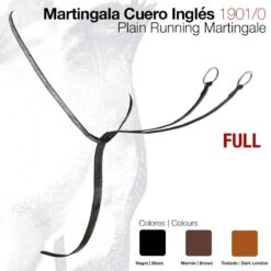 MARTINGALA CUERO INGLÉS 1901/0 - Color: Marrón