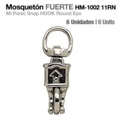 MOSQUETÓN FUERTE HM-1002-11RN 6uds -