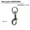 MOSQUETÓN GIRATORIO HZ709-03RN 6uds -