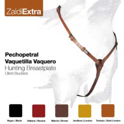 PECHOPETRAL VAQUETILLA ZALDI EXTRA VAQUERO - Color: Habana
