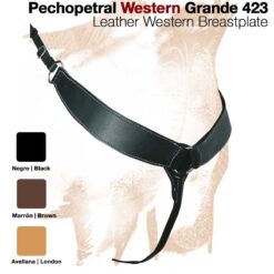 PECHOPETRAL WESTERN GRANDE 423 - Color: Negro