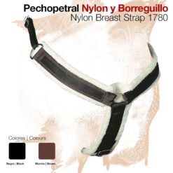 PECHOPETRAL NYLON BORREGUILLO 1780 - Color: Marrón