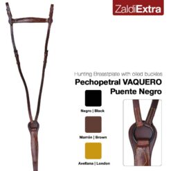 PECHOPETRAL VAQUERO ZALDI EXTRA PUENTE - Color: Tostado