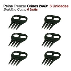 PEINE TRENZAR CRINES 24491 6uds -