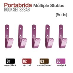 PORTABRIDA MÚLTIPLE STUBBS S28AB 5UDS - Color: Fucsia