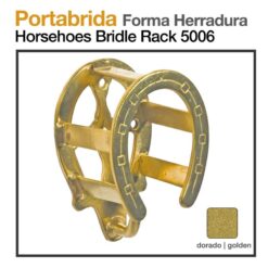 PORTABRIDA FORMA HERRADURA DORADO 5006 -