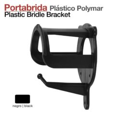 PORTABRIDA PLÁSTICO POLYMAR 36014 NEGRO -