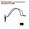 PORTACASCO MONTAR DE METAL 36S19 NEGRO -