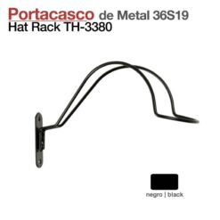 PORTACASCO MONTAR DE METAL 36S19 NEGRO -