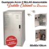 GUADARNÉS ARCÓN 2 SILLAS DESMONTABLE 60x60x106cm 30kg -