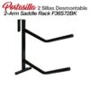 PORTASILLA 2 SILLAS DESMONTABLE F36S72BK -