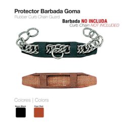 PROTECTOR BARBADA GOMA 24414 - Color: Negro