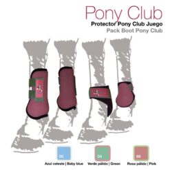 PROTECTOR PONY CLUB JUEGO - Color: Azul