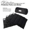 PROTECTOR PAÑO ESKADRON CON BOLSA 637000 467 290 NEGRO -