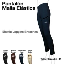 PANTALÓN MALLA ELÁSTICA 3001 - Color: Azul