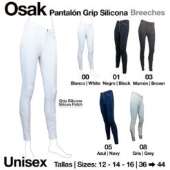PANTALÓN GRIP SILICONA OSAK - Color: Blanco