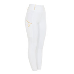 PANTALÓN MALLA DONNA EQUESTRO LEGGINS ETW00047 - Color: Blanco