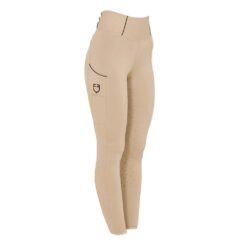PANTALÓN MALLA DONNA EQUESTRO LEGGINS ETW00047 - Color: Beige