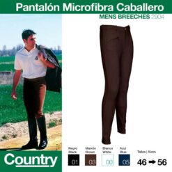 PANTALÓN MICROFIBRA COUNTRY CABALLERO - Color: Marrón