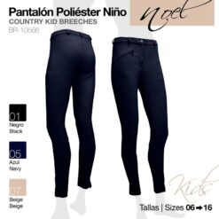PANTALÓN POLIESTER NIÑO NOEL - Color: Azul