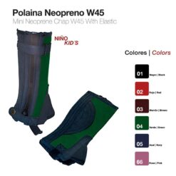 POLAINA NEOPRENO NIÑO W45 - Color: Verde