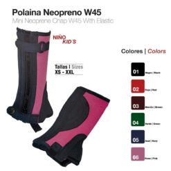 POLAINA NEOPRENO NIÑO W45 - Color: Rosa