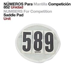 NÚMEROS PARA MANTILLA COMPETICIÓN 852 UNIDAD -