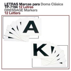 LETRAS MARCAS PARA DOMA CLÁSICA TP-7194 12uds -