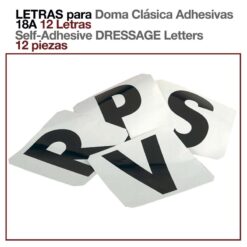 LETRAS PARA DOMA ADHESIVAS (12 letras) 18A -