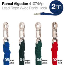 RAMAL ALGODÓN 41074AP 2m - Color: Negro