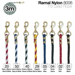 RAMAL NYLON 8006 3m - Color: Rojo/Amarillo