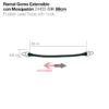 RAMAL GOMA EXTENSIBLE CON MOSQUETÓN 24433-89K 89cm -