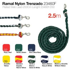 RAMAL NYLON TRENZADO 23460F 2.5m - Color: Amarillo