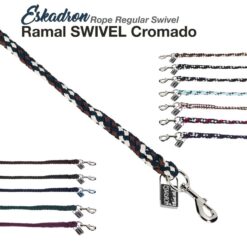 RAMAL ESKADRON SWIVEL CROMADO 475000 825 - Color: Marino/Marrón