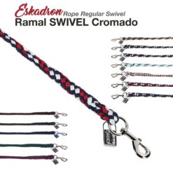 RAMAL ESKADRON SWIVEL CROMADO 475000 825 - Color: Marino/Rojo