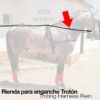 ENGANCHE RIENDA TROTÓN NEGRO -