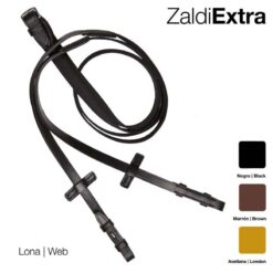 RIENDAS ZALDI EXTRA LONA - Color: Tostado