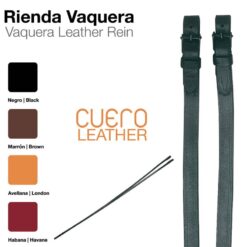 RIENDAS VAQUERAS CUERO 318 - Color: Marrón
