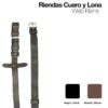 RIENDAS CUERO LONA 1805 - Color: Negro