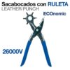 SACABOCADOS ECONÓMICO CON RULETA 26000V -