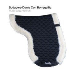 SUDADERO DOMA CON BORREGUILLO PLUSH NEGRO -