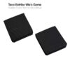 TACO ESTRIBO VILA´S GOMA NEGRO PAR -