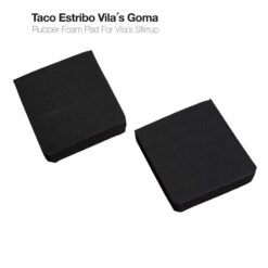TACO ESTRIBO VILA´S GOMA NEGRO PAR -