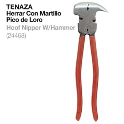 TENAZA HERRAR CON MARTILLO PICO DE LORO 24468 -