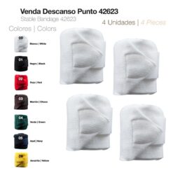 VENDA DESCANSO PUNTO 42623 4 unidades - Color: Blanco