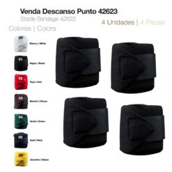 VENDA DESCANSO PUNTO 42623 4 unidades - Color: Negro