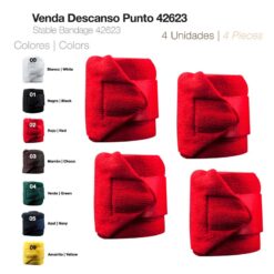 VENDA DESCANSO PUNTO 42623 4 unidades - Color: Rojo
